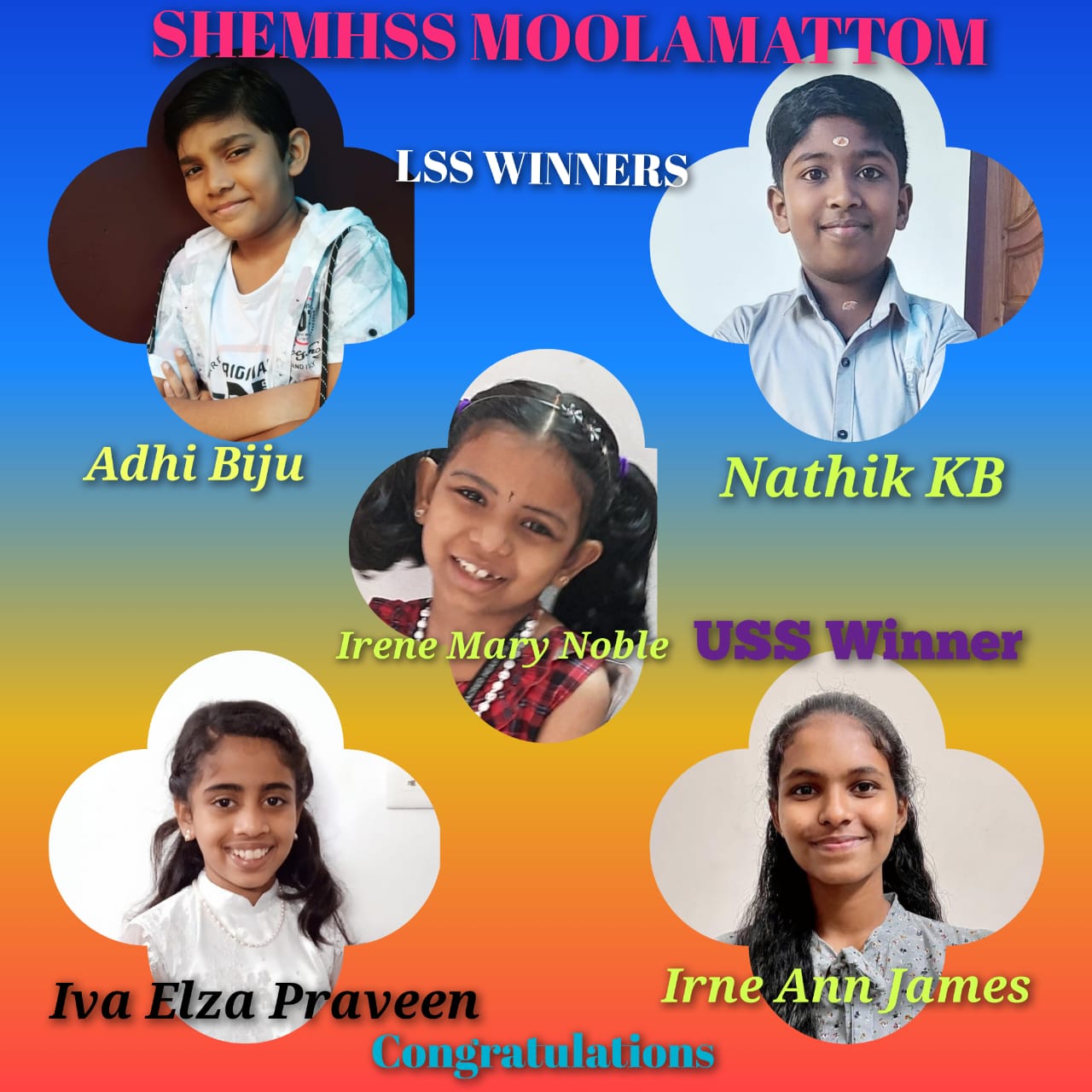 LSS and USS Winners